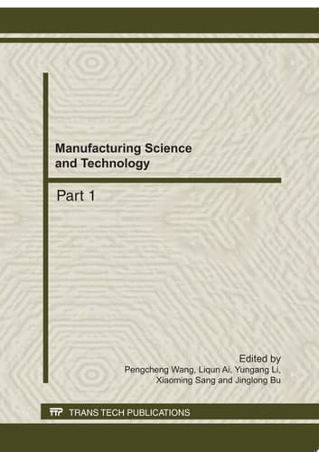 Manufacturing Science and Technology, AEMT2011