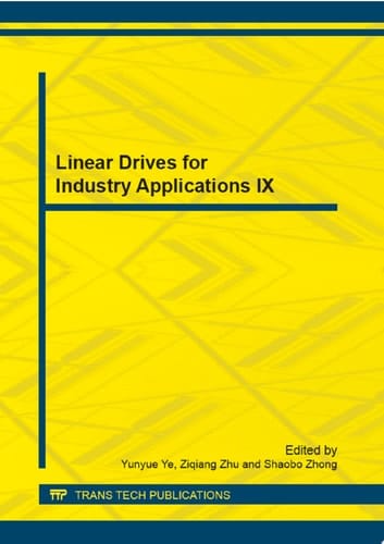 Linear Drives for Industry Applications IX