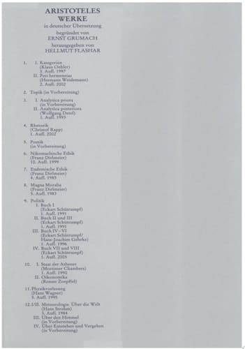 Politik - Buch VII und VIII