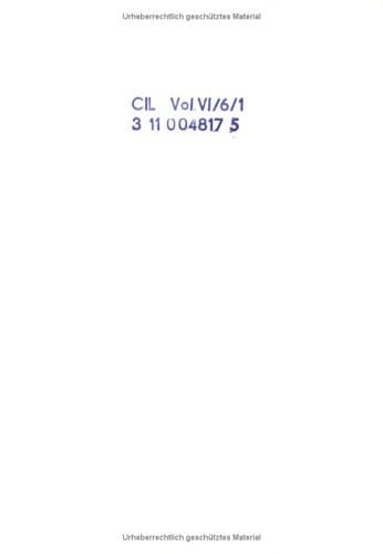 Inscriptiones urbis Romae latinae Indices