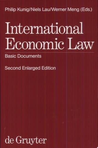 International Economic Law Basic Documents