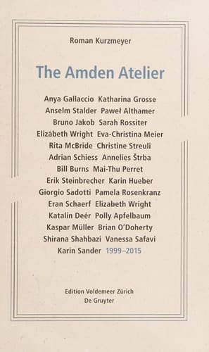 The Amden Atelier, 1999-2015