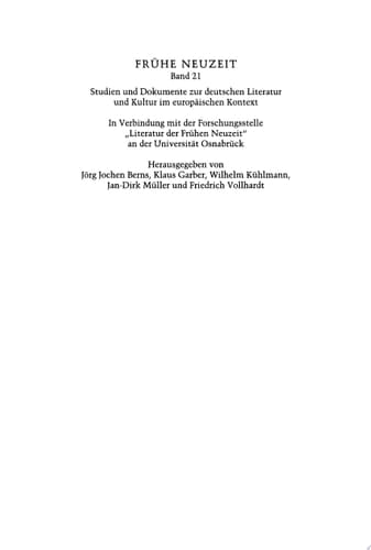 Naturgeschichte zwischen artes liberales und frühneuzeitlicher Wissenschaft
