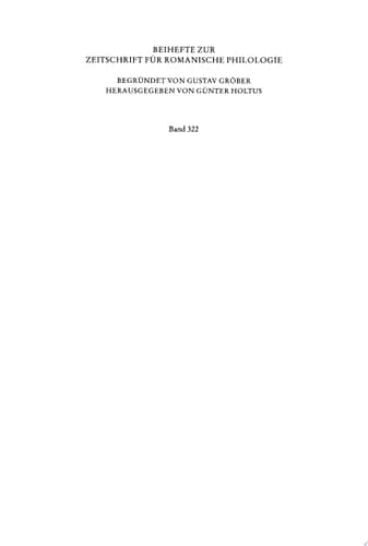 Trobadorlyrik in deutscher Übersetzung Ein bibliographisches Repertorium (1749–2001)
