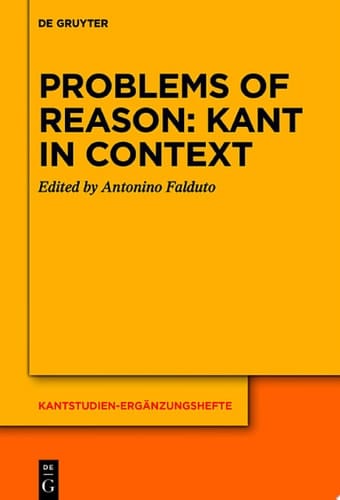 Problems of Reason: Kant in Context