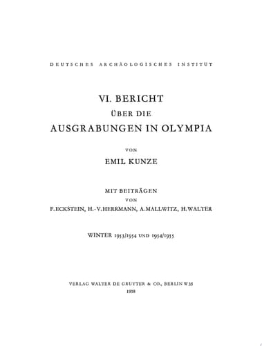 6. Winter 1953/1954 und 1954/1955