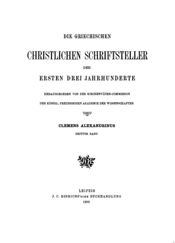Stromata. Buch VII und VIII