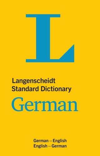 Langenscheidt Standard Dictionary German Deutsch-Englisch/Englisch-Deutsch
