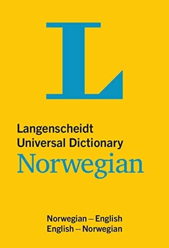 Langenscheidt Universal Dictionary Norwegian Norwegian-English/English-Norwegian