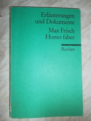 Max Frisch, Homo Faber