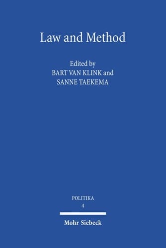 Law and Method Interdisciplinary Research Into Law
