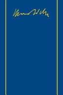 Max Weber-Gesamtausgabe Band I/10: Zur Russischen Revolution von 1905. Schriften und Reden 1905-1912