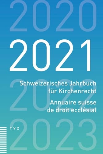Schweizerisches Jahrbuch für Kirchenrecht