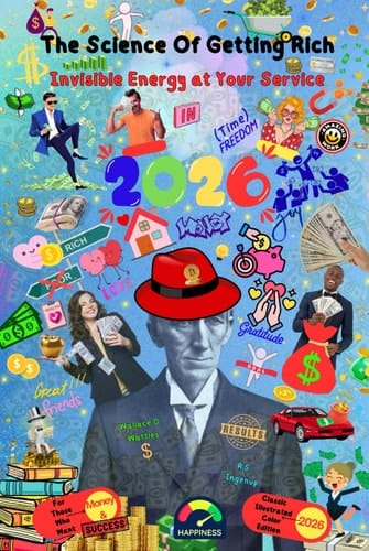 The Science of Getting Rich 2026 - Invisible Energy at Your Service: For Those Who Want Money and Success - Classic Illustrated Color Action Edition
