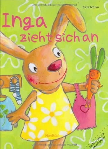 Inga zieht sich an