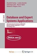 Database and Expert Systems Applications 25th International Conference, Dexa 2014, Munich, Germany, September 1-4, 2014. Proceedings, Part I