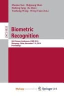 Biometric Recognition 9th Chinese Conference on Biometric Recognition, Ccbr 2014, Shenyang, China, November 7-9, 2014. Proceedings