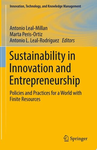 Sustainability in Innovation and Entrepreneurship