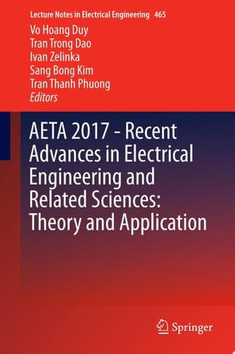 AETA 2017 - Recent Advances in Electrical Engineering and Related Sciences: Theory and Application