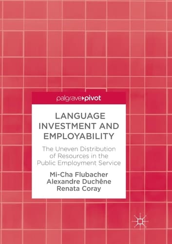 Language Investment and Employability The Uneven Distribution of Resources in the Public Employment Service