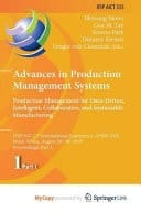 Advances in Production Management Systems Production Management for Data-driven, Intelligent, Collaborative, and Sustainable Manufacturing : IFIP WG 5.7 International Conference, APMS 2018, Seoul, Korea, August 26-30, 2018, Proceedings. Part I