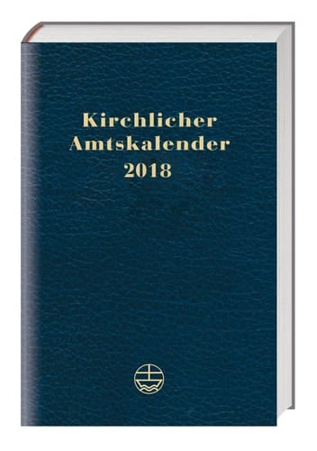 Kirchlicher Amtskalender 2018 - blau