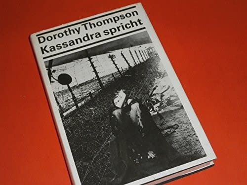 Kassandra spricht antifaschistische Publizistik 1932 - 1942
