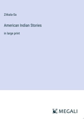 American Indian Stories in large print