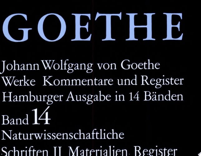Goethes Werke
