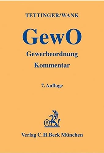 Gewerbeordnung Kommentar