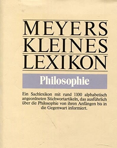 Meyers kleines Lexikon Philosophie