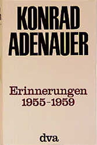 Erinnerungen, 1955-1959
