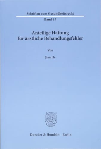 Anteilige Haftung für ärztliche Behandlungsfehler
