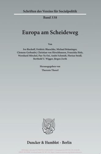 Europa am Scheideweg