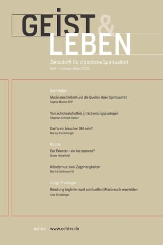 Geist & Leben 1/2025 Zeitschrift für christliche Spiritualität