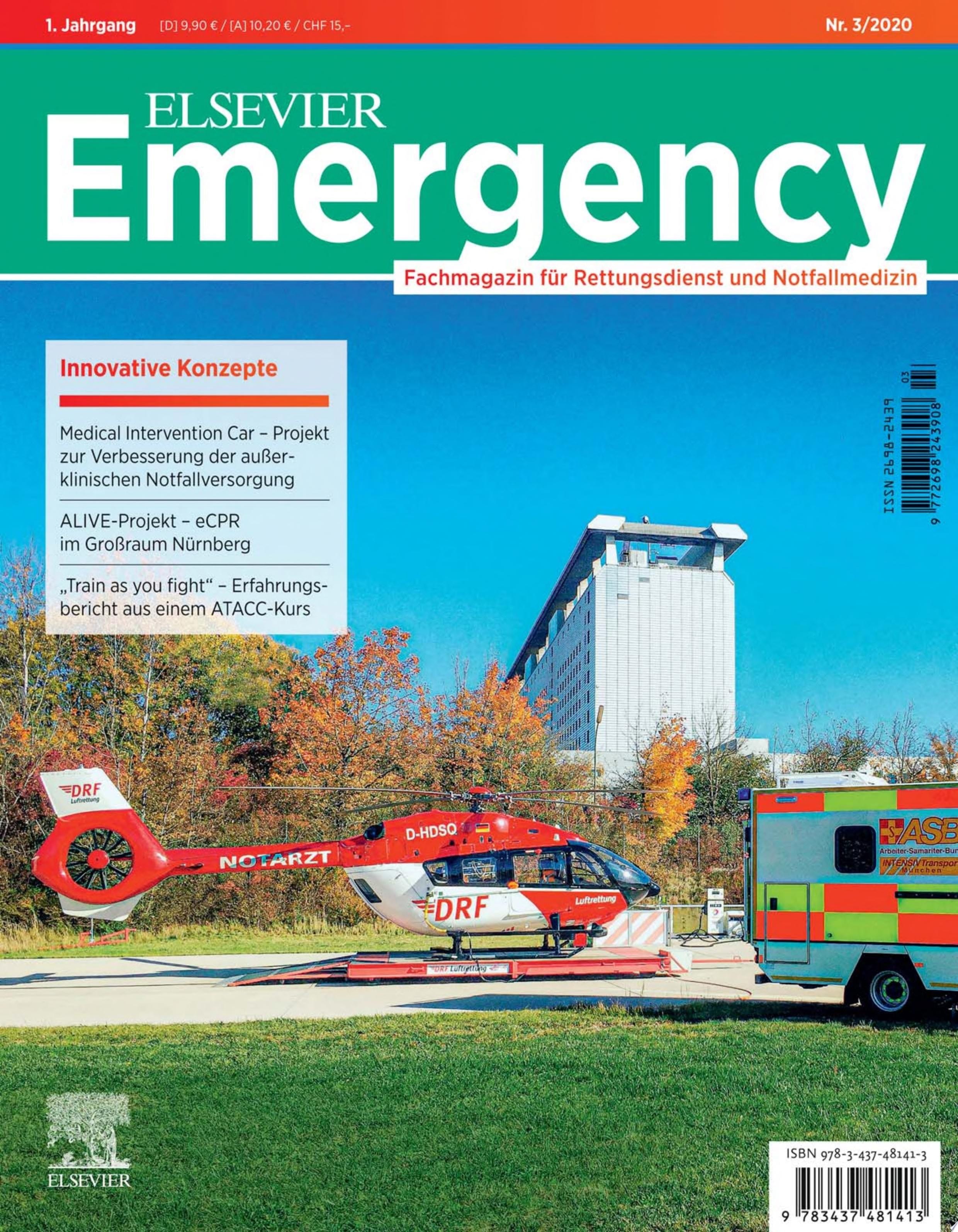 Elsevier Emergency. Innovative Konzepte. 3/2020 eBook