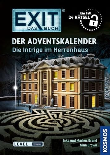 EXIT® - Das Buch: Der Adventskalender Die Intrige im Herrenhaus