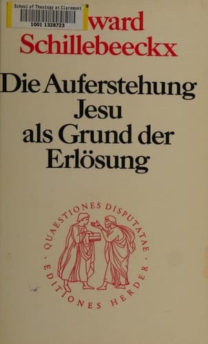 Die Auferstehung Jesu als Grund der Erlösung Zwischenbericht über die Prolegomena zu einer Christologie