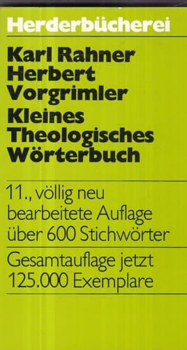 Kleines theologisches Wörterbuch