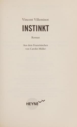 Instinkt Roman