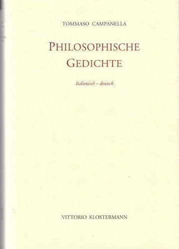 Campanella: Philosophische Gedichte