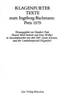 Klagenfurter Texte zum Ingeborg-Bachmann-Preis 1979