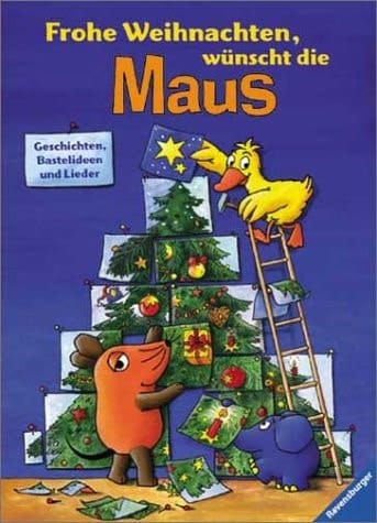 Frohe Weihnachten, wünscht die Maus Geschichten, Bastelideen und Lieder