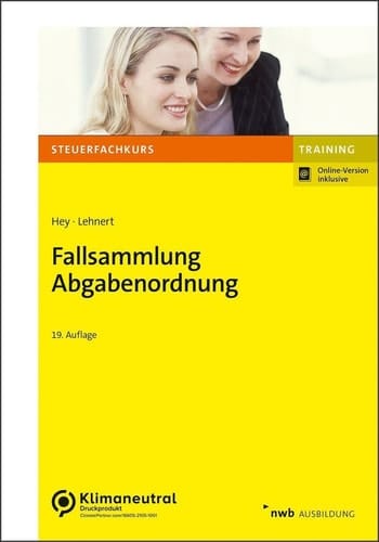 Fallsammlung Abgabenordnung