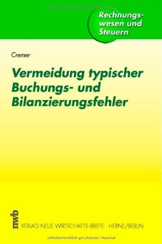 Vermeidung typischer Buchungs- und Bilanzierungsfehler
