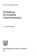 Wortbildung der deutschen Gegenwartssprache
