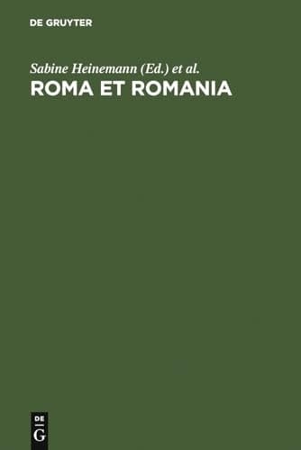 Roma et Romania. Festschrift for Gerhard Ernst in honour of his 65th birthday
