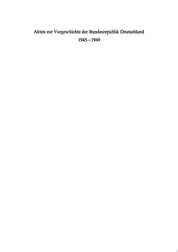 September 1945 - Dezember 1946