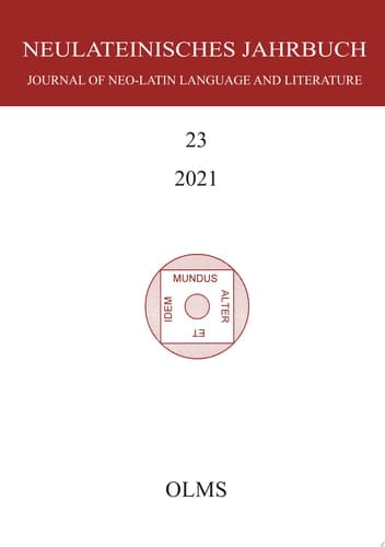 Neulateinisches Jahrbuch