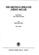 Die Krongo-Sprache (Nìinò-mó-dì): Beschreibung, Texte, Wörterverzeichnis